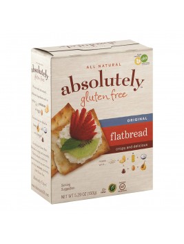 Absolutely Gluten Free Original Flatbread, 5.29-Ounce (12 Pack)