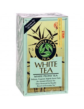 Triple Leaf Tea White Tea (6x20 Bag)