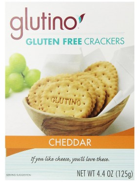 Glutino Cheddar Crackers (6x4.4Oz)