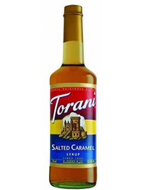 Torani Coffee Syrup, Salted Caramel (12x25.4 OZ)