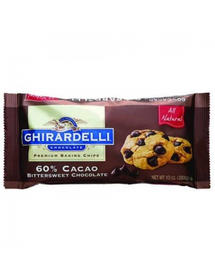 Ghirardelli 60% Bittersweet Chips (12x10Oz)