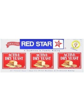  Red Star Baking Yeast Packet Display (18x.75 Oz)