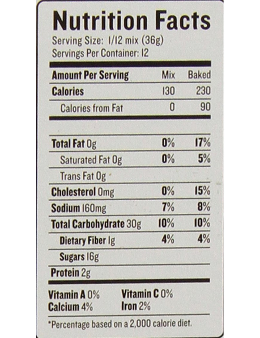 Madhava Organic Super Yummy Cake Mix With Ancient Grains Yellow (6x15.3 OZ)