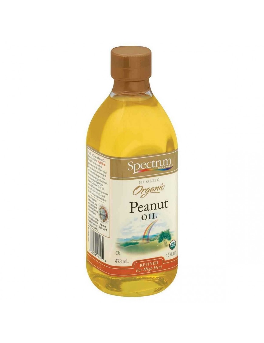 Spectrum Naturals High Heat Peanut Oil (12x16 Oz)