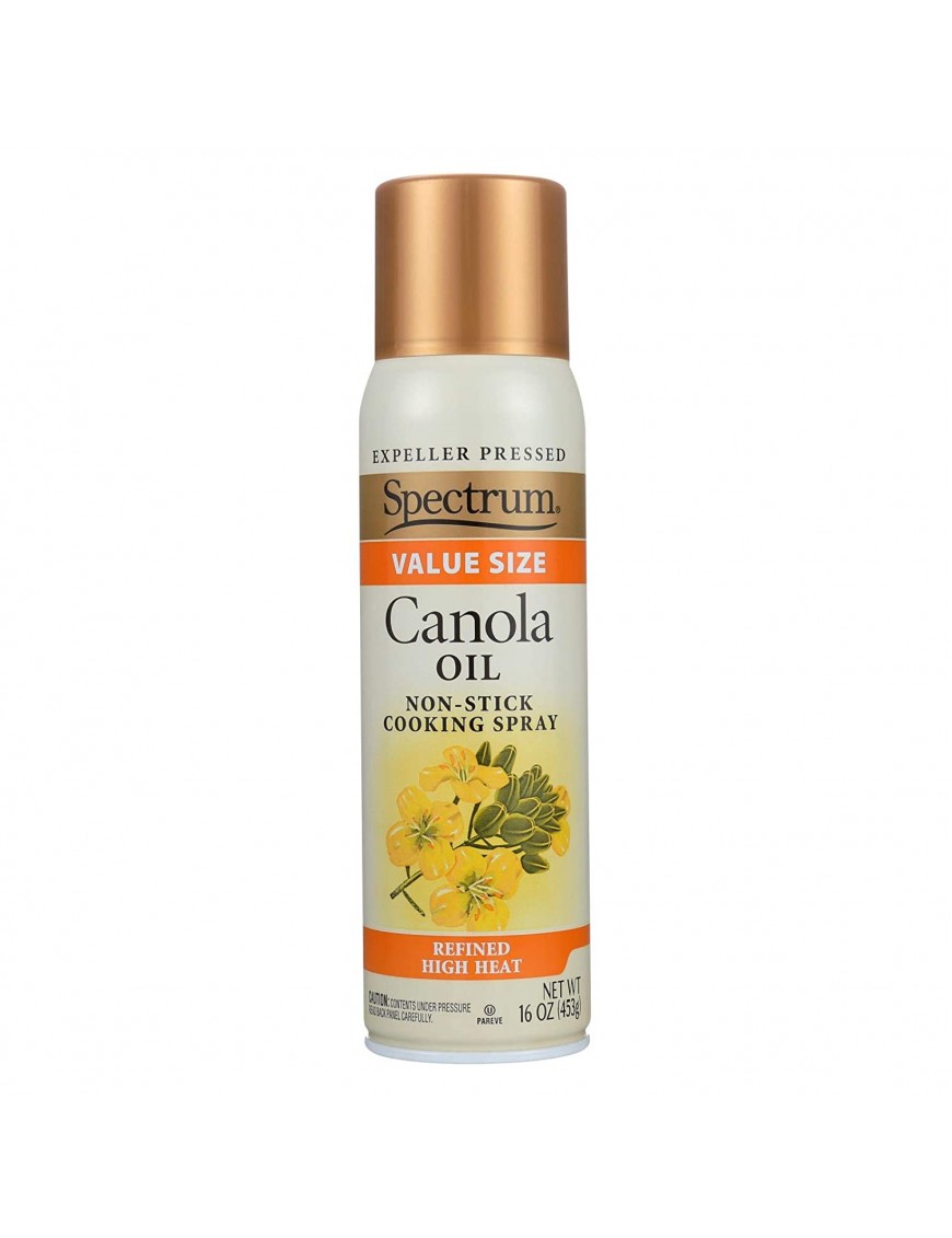 Spectrum Naturals High Heat Canola Skillet Spray (6x6 Oz)