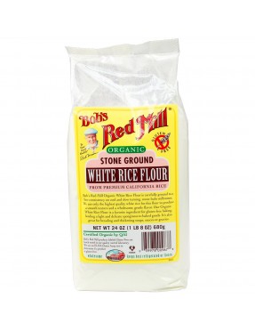 Bob's Red Mill White Rice Flour Gluten Free (4x24 Oz)