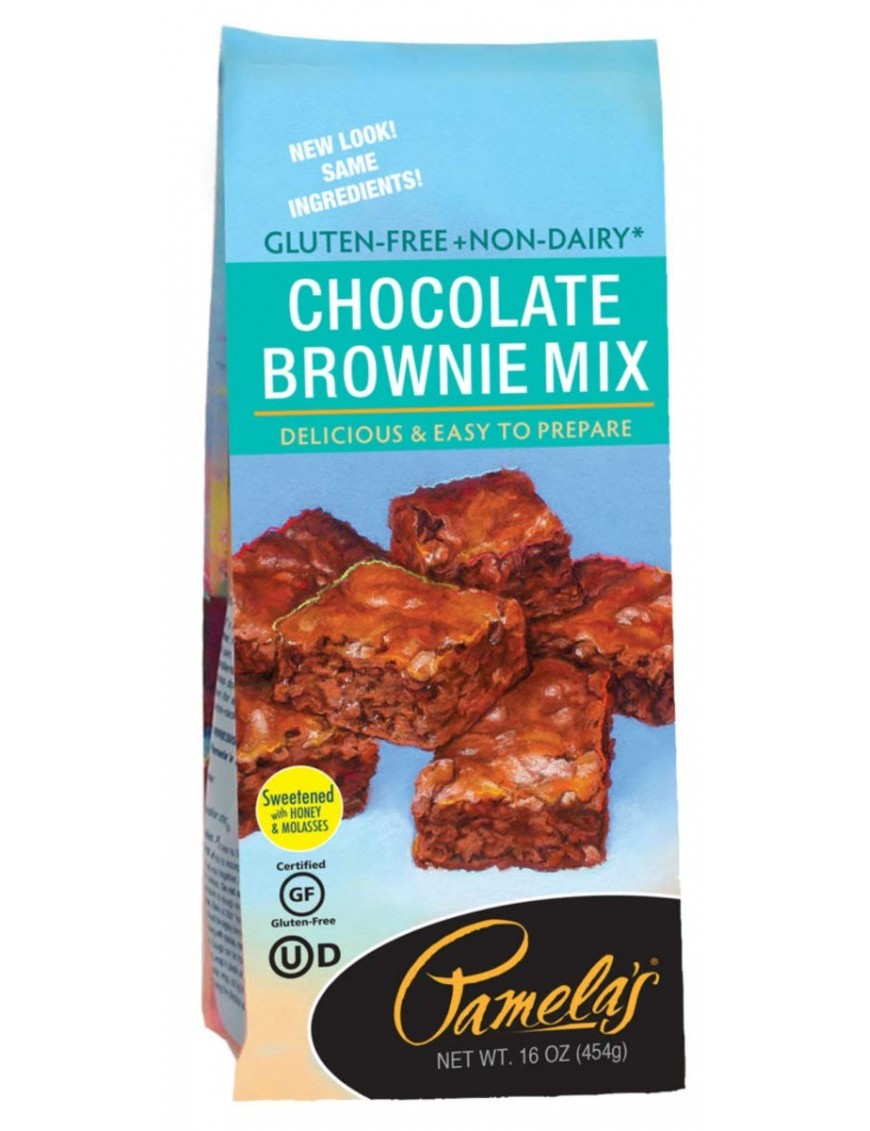 Pamela's Chocolate Brownie Mix Gluten Free (6x16 Oz)