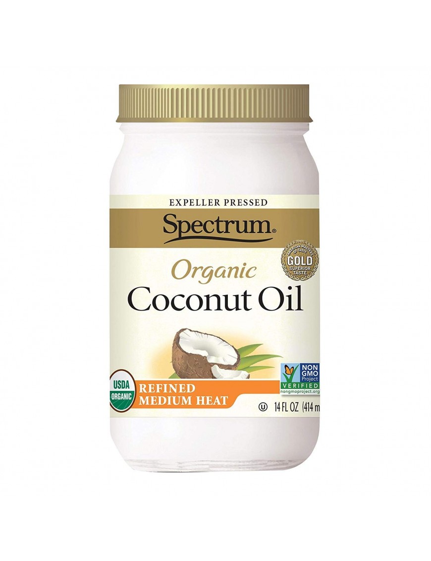 Spectrum Naturals Refined Coconut Oil (12x14 Oz)