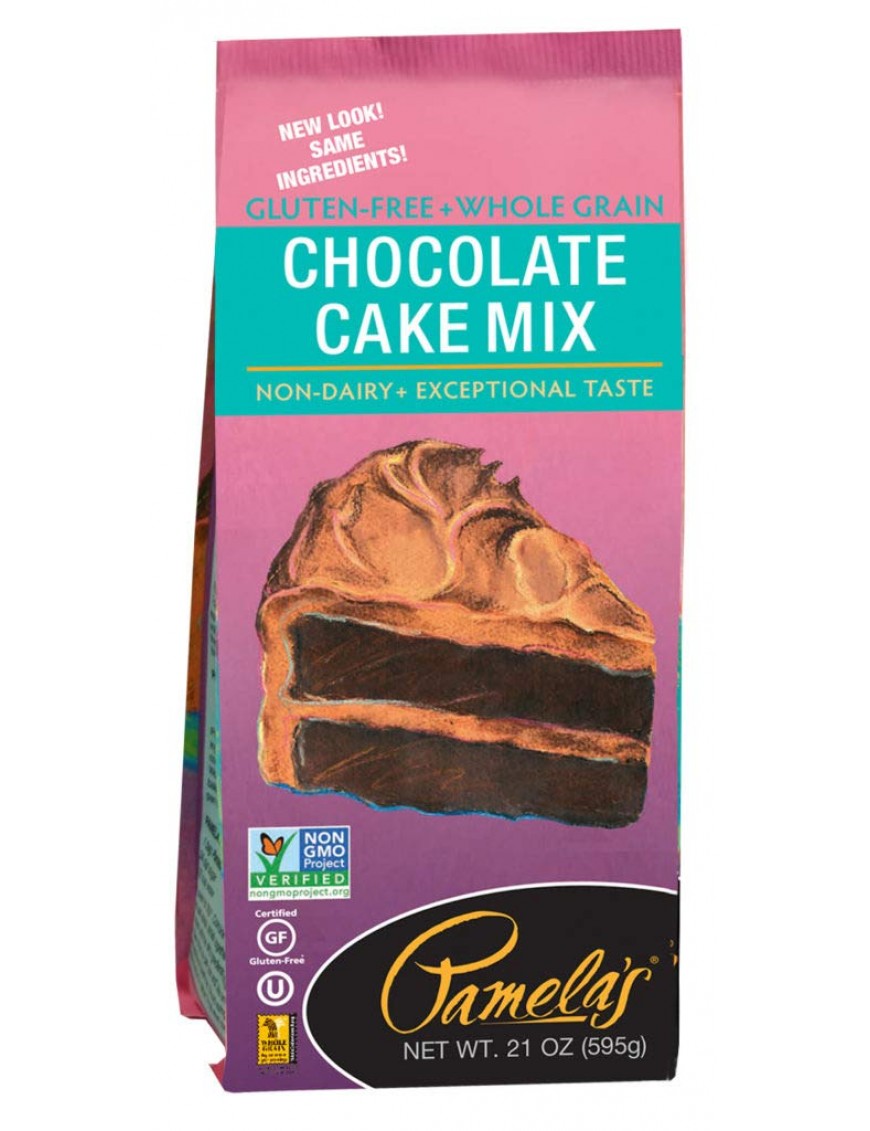 Pamela's Chocolate Cake Mix Gluten Free (6x21 Oz)