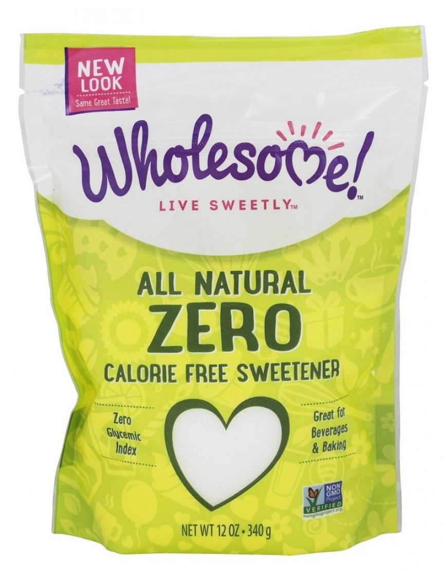 Wholesome Sweeteners Natural Zero Pouch (8x12 Oz)