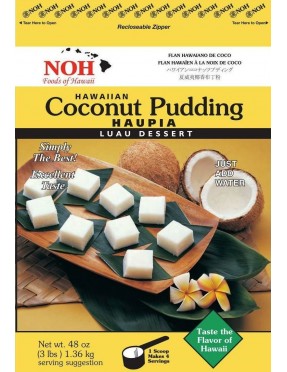 Noh Of Hawaii Hawaiian Coconut Pudding (6x4Oz)