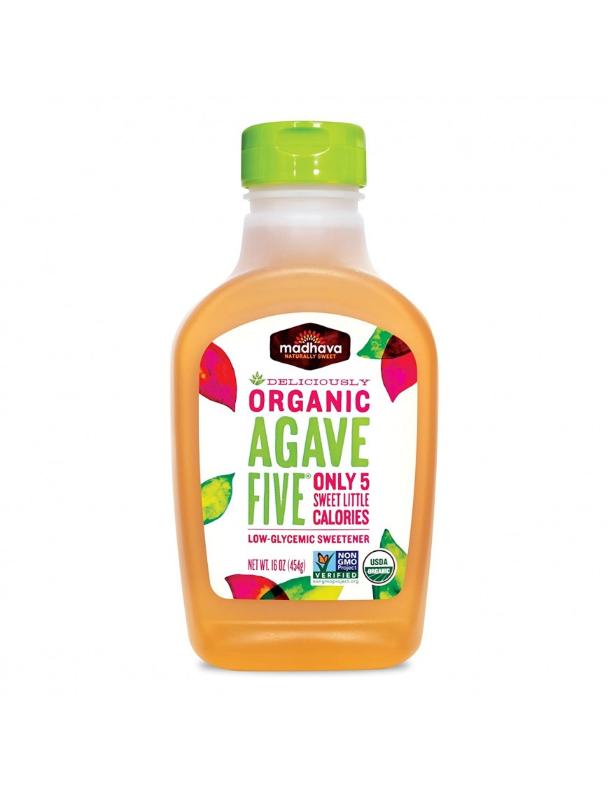 Madhava Agave Five, 5 Calorie Sweetner (6x16 OZ)