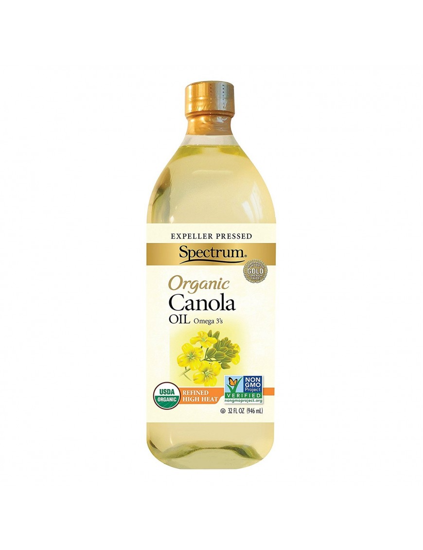 Spectrum Naturals Refined Canola Oil (12x32 Oz)