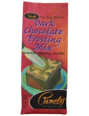 Pamela's Dark Chocolate Frosting Mix Gluten Free (6x12 Oz)