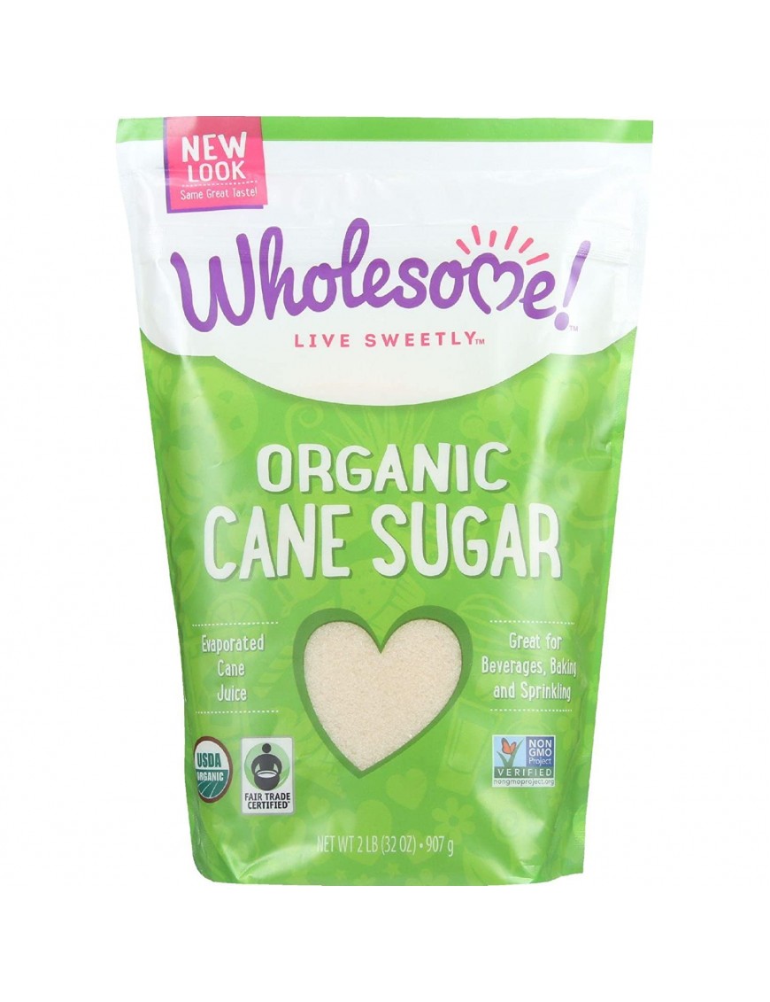 Wholesome Sweeteners Milled Unrefined Sugar (12x2 LB)