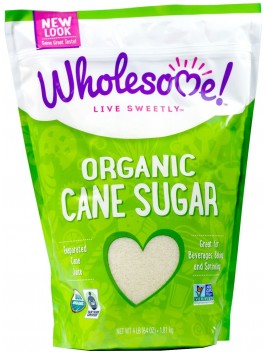  Wholesome Sweeteners Fair Trade Evap Cane Sugar (6x64 Oz)