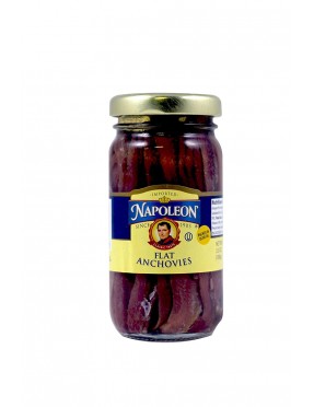 Napoleon Flat Anchovies In Olive Oil Jars (12x3.5Oz)