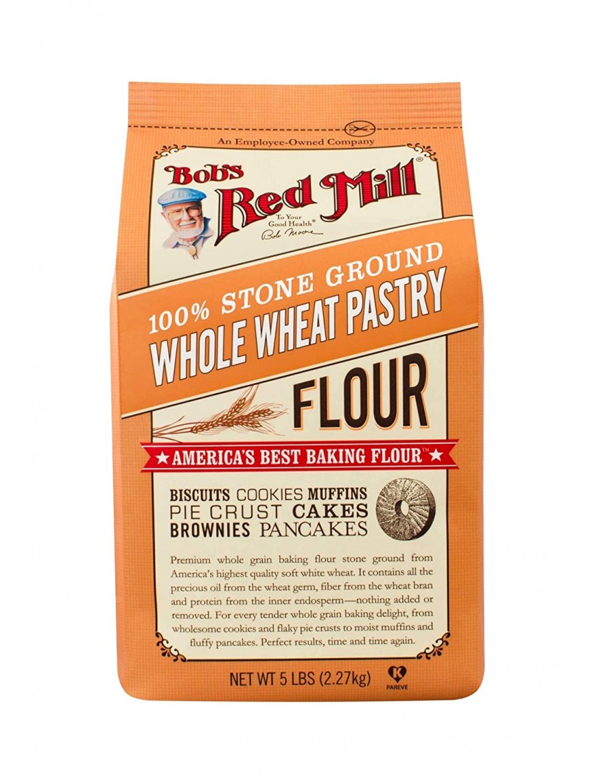 Bob's Red Mill Whole Wheat Pastry Flour (4x5lb)