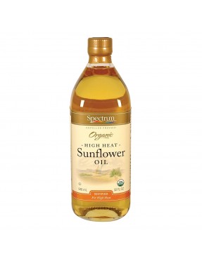 Spectrum Naturals Refined Sunflower Oil (12x32 Oz)