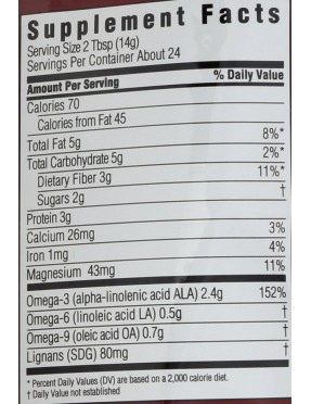 Spectrum Essentials Ground Flax With Berries (1x12 Oz)