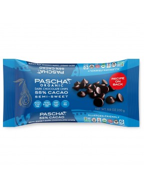 Pascha Choc Chips,SemiSweet,55% Cacao (6x8.8 OZ)