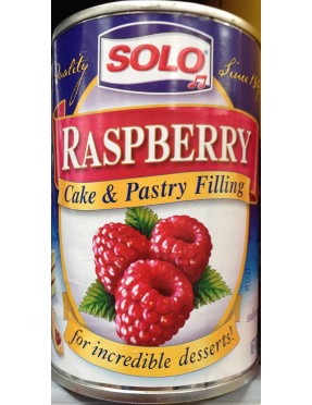 Solo Cake & Pastry Filling Raspberry (12x12 OZ)