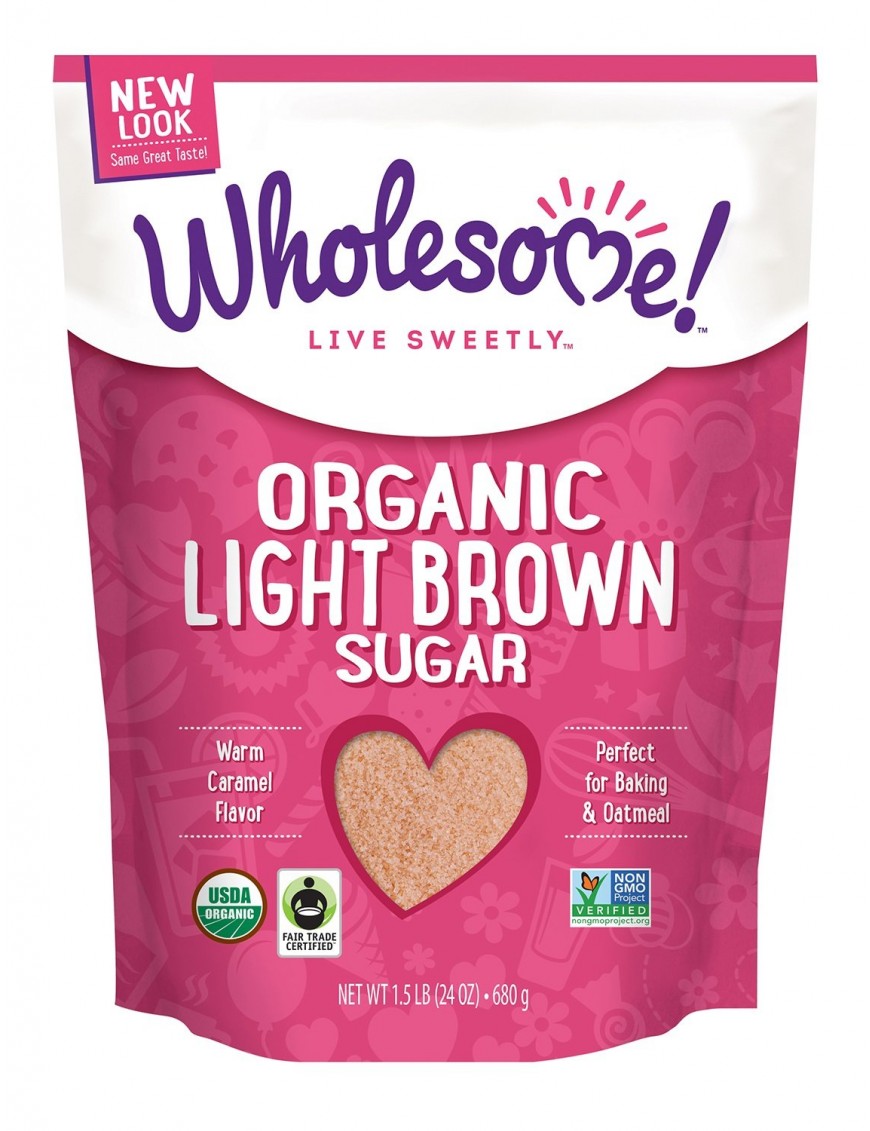 Wholesome Sweeteners Light Brown Sugar (6x24 Oz)