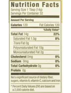 Spectrum Naturals Refined Walnut Oil (12x16 Oz)