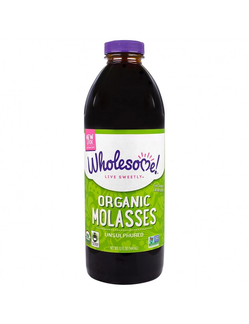 Wholesome Sweeteners Blackstrap Molasses Molasses (12x32 Oz)