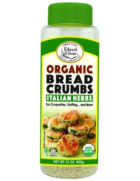 Edward & Sons Italian Herb Breadcrumbs (6x15 Oz)