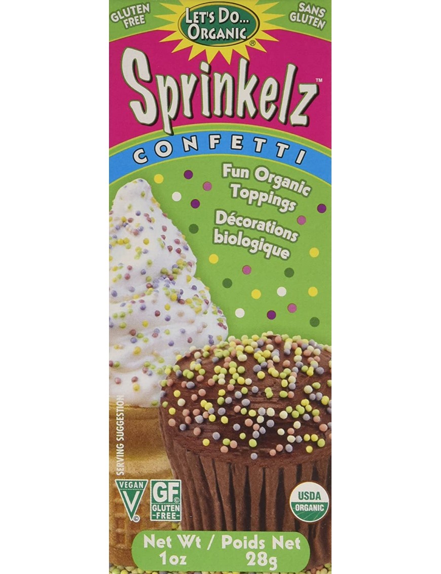 Let's Do Confetti Sprinkelz (12x.8 Oz)