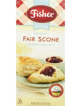 Fisher Fair Scone & Shortcake MixOriginal (12x18Oz)