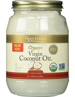 Spectrum Naturals Unref Coconut Oil (6x29OZ ) 