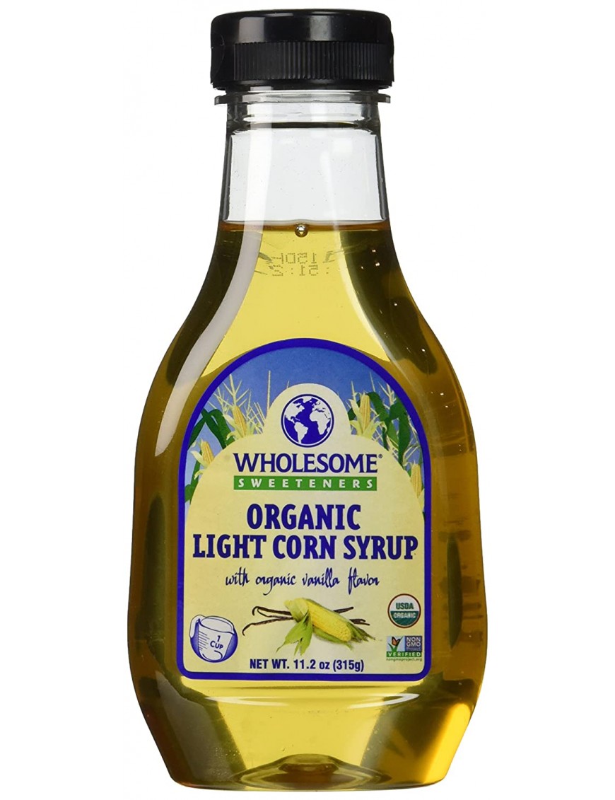 Wholesome Sweeteners Organic Light Corn Syrup Sweetener (6x11.2Oz)