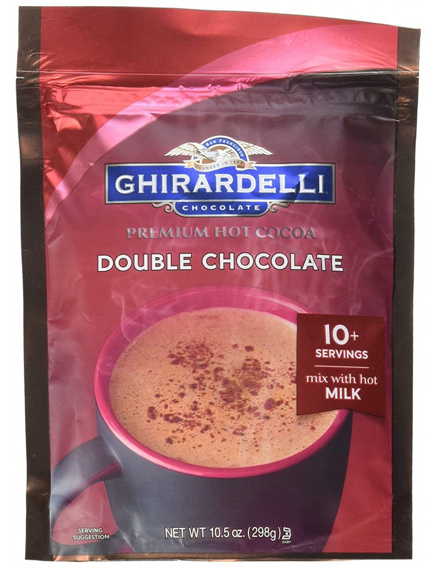 Ghirardelli Double Chocolate Cocoa (6x10.5OZ )