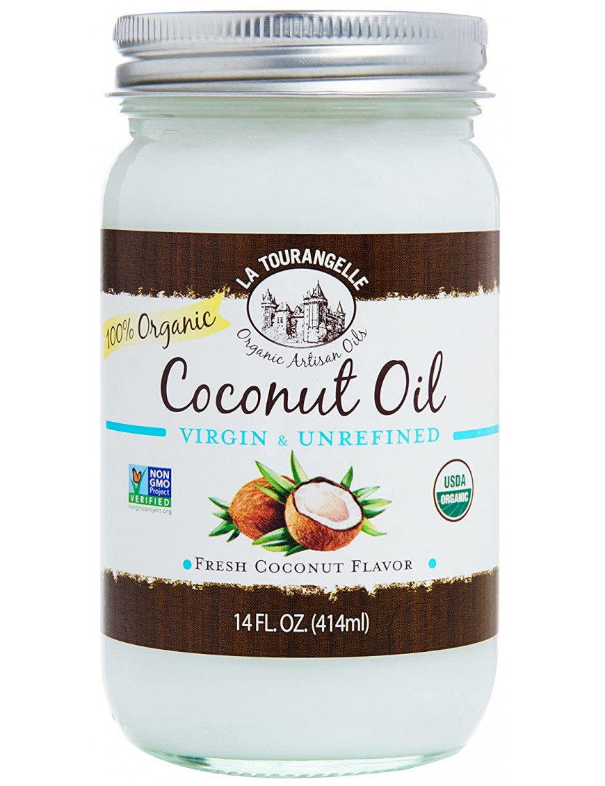 La Tourangelle Unrefined Coconut Oil (6x14 OZ)