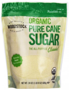 Woodstock Pure Cane Granulated Sugar (12x24 Oz)