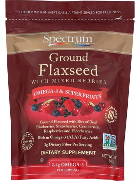 Spectrum Essentials Ground Flax With Berries (1x12 Oz)