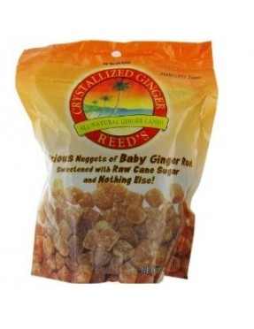 Reed's Crystallized Ginger With Raw Sugar (1x11lb)