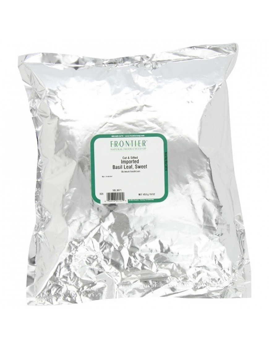 Frontier Herb Sweet C/S Basil Leaf (1x1lb)