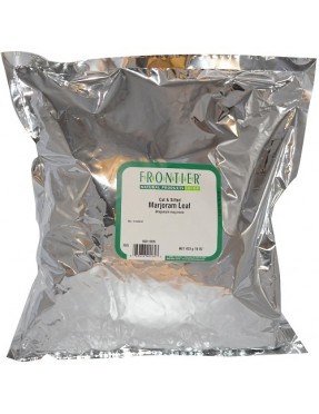 Frontier Herb Imported Marjoram Leaf C/S (1x1lb)