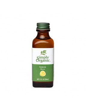 Simply Organic Lemon Flavor (6x2 Oz)