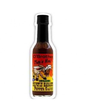 O`Brothers Hot Sauce Chipotle Habanero Pepper Sauce (12X5 OZ)