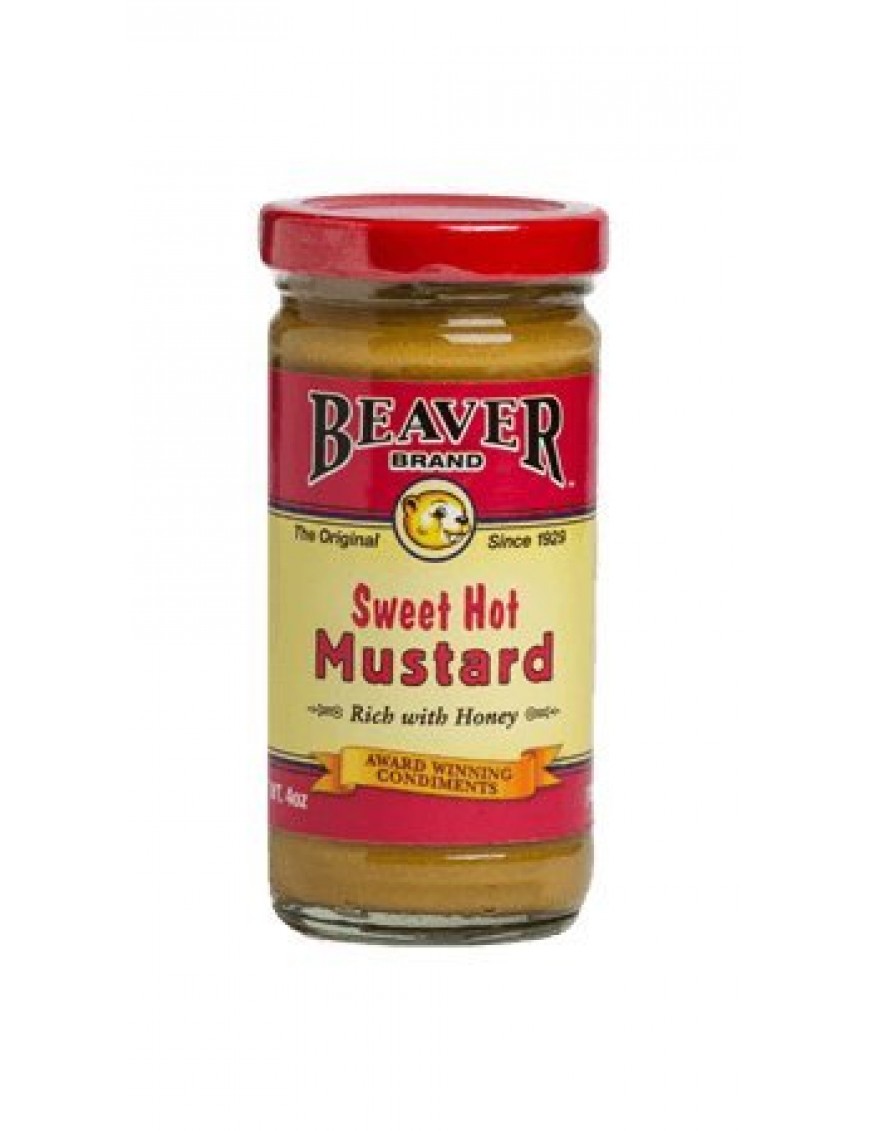 Beaver Sweet Hot Mustard (12x4OZ )