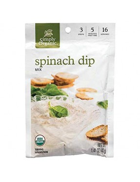 Simply Organic Spinach Dip Mix (12x1.41OZ )