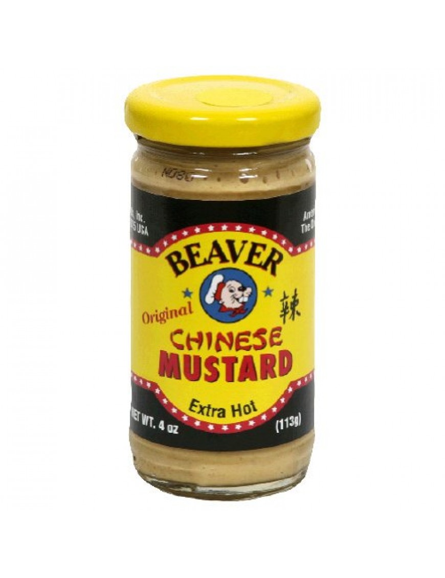 Beaver Chinese Hot Mustard (12x4Oz)