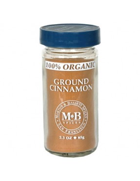 Morton & Bassett Organic Ground Cinnamon (3x2.2Oz)