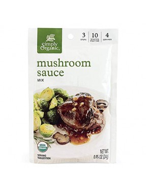 Simply Organic Mushroom Sauce (12x0.85OZ )