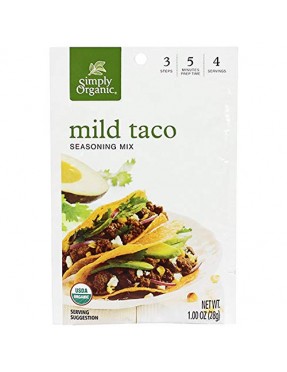 Simply Organic Mild Taco Seasoning Mix (12X1 OZ)