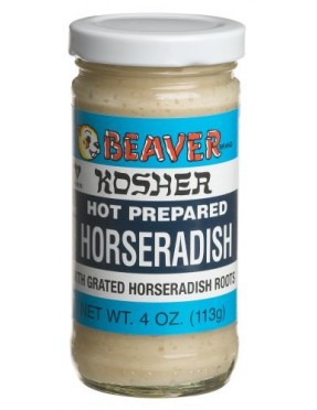 Beaver Kosher White Horseradish (12x4Oz)